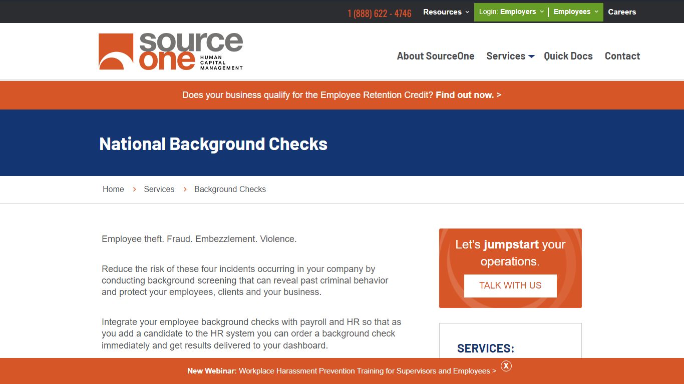 National Background Checks | Source One